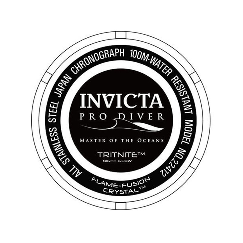 Invicta 22412 zegarek srebrny sportowy Pro Diver bransoleta - miniatura 9