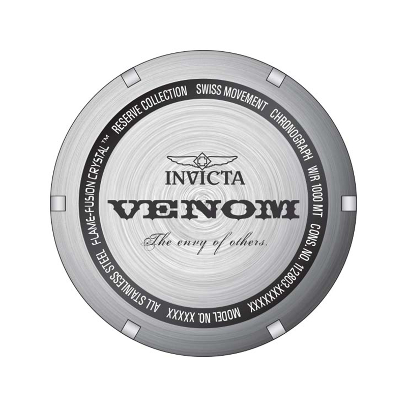 Invicta 32099 zegarek srebrny sportowy Reserve pasek - miniatura 5