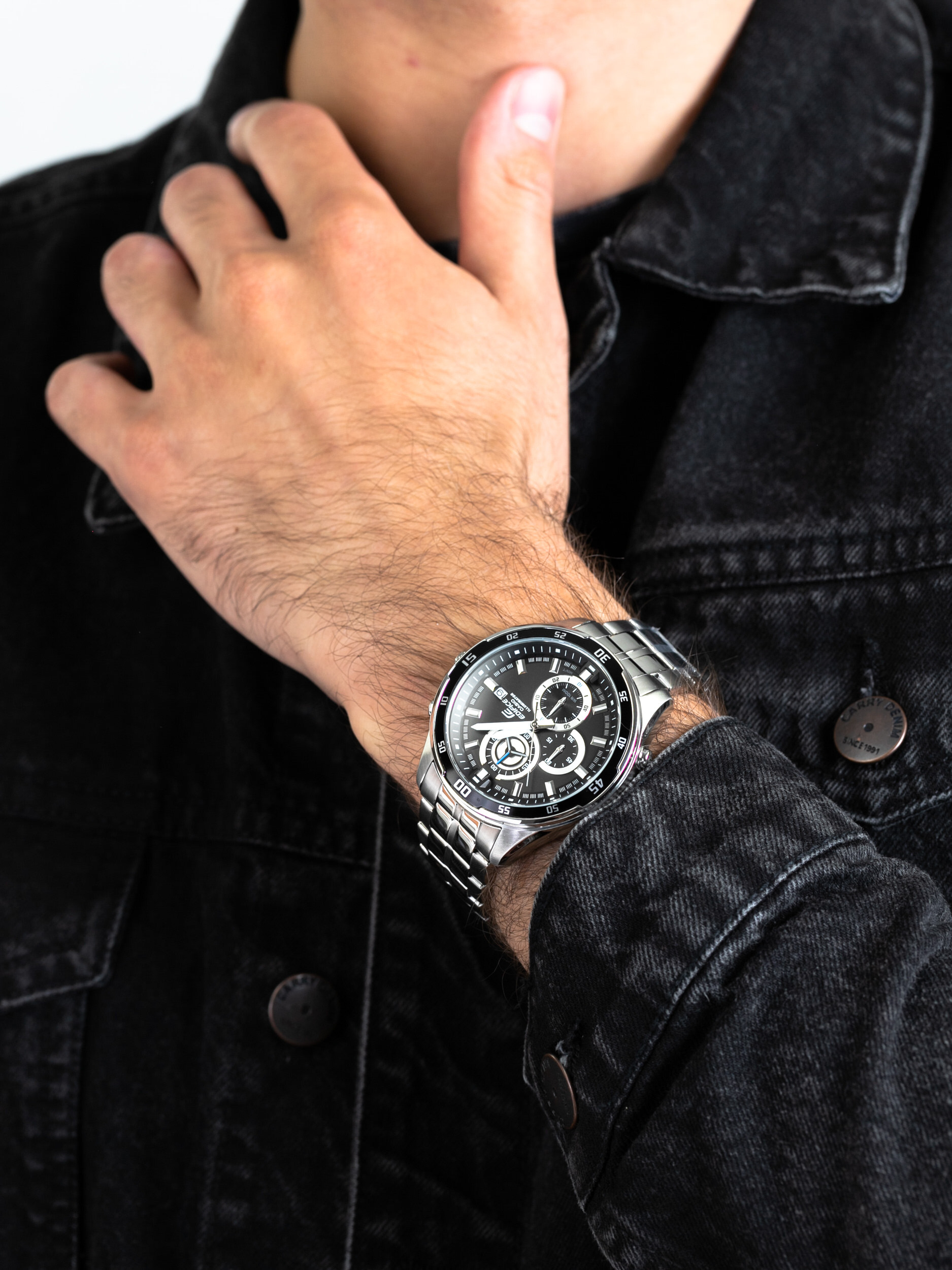 zegarek Edifice EFR-547D-1AVUEF męski z tachometr EDIFICE Momentum - miniatura 3