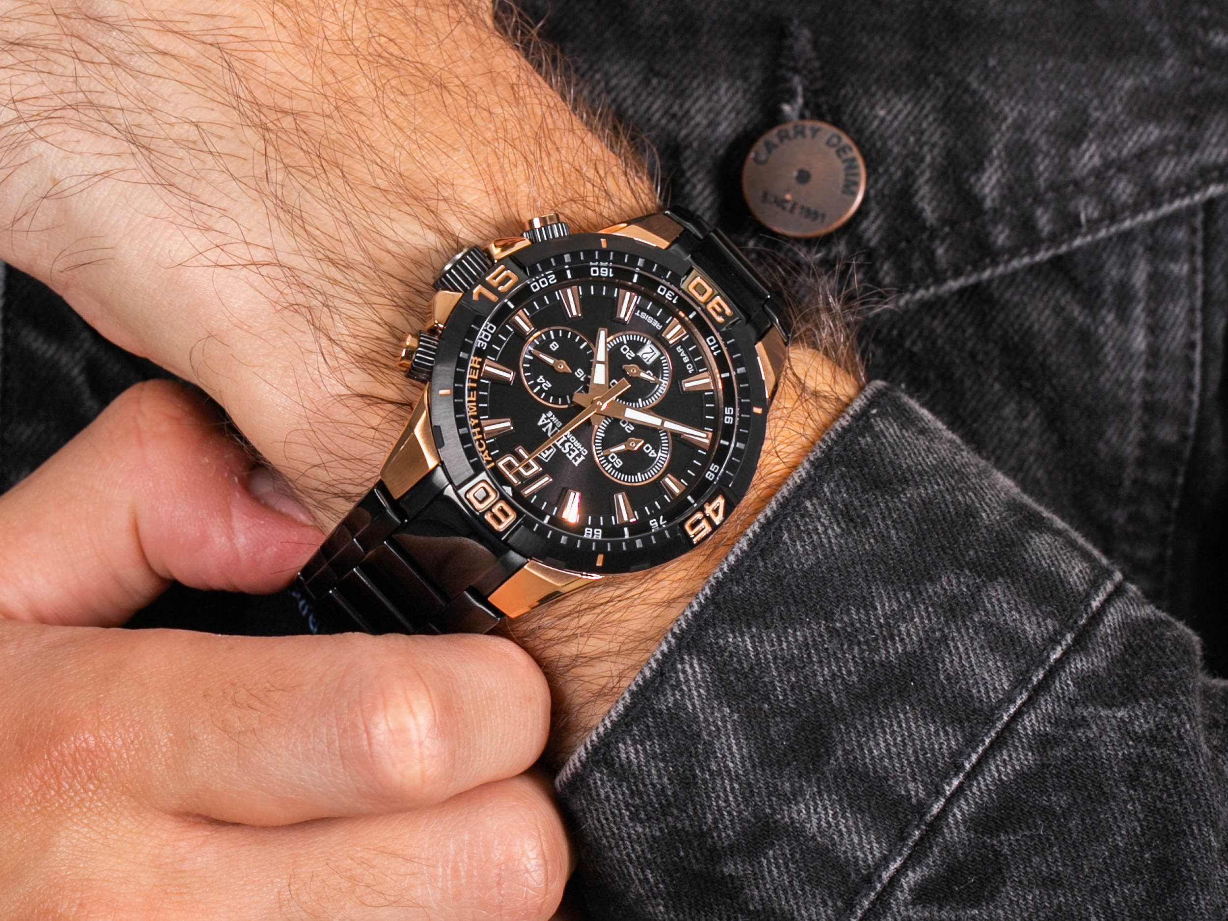 Festina F20525-1 Chrono Bike Special Edition 20 zegarek sportowy Chrono Bike - miniatura 4
