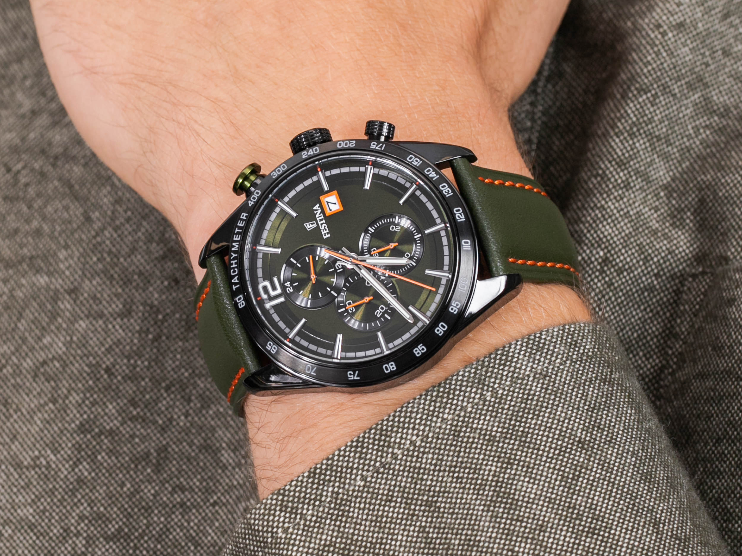 Zegarek Festina Chronograph - męski  - miniatura 4