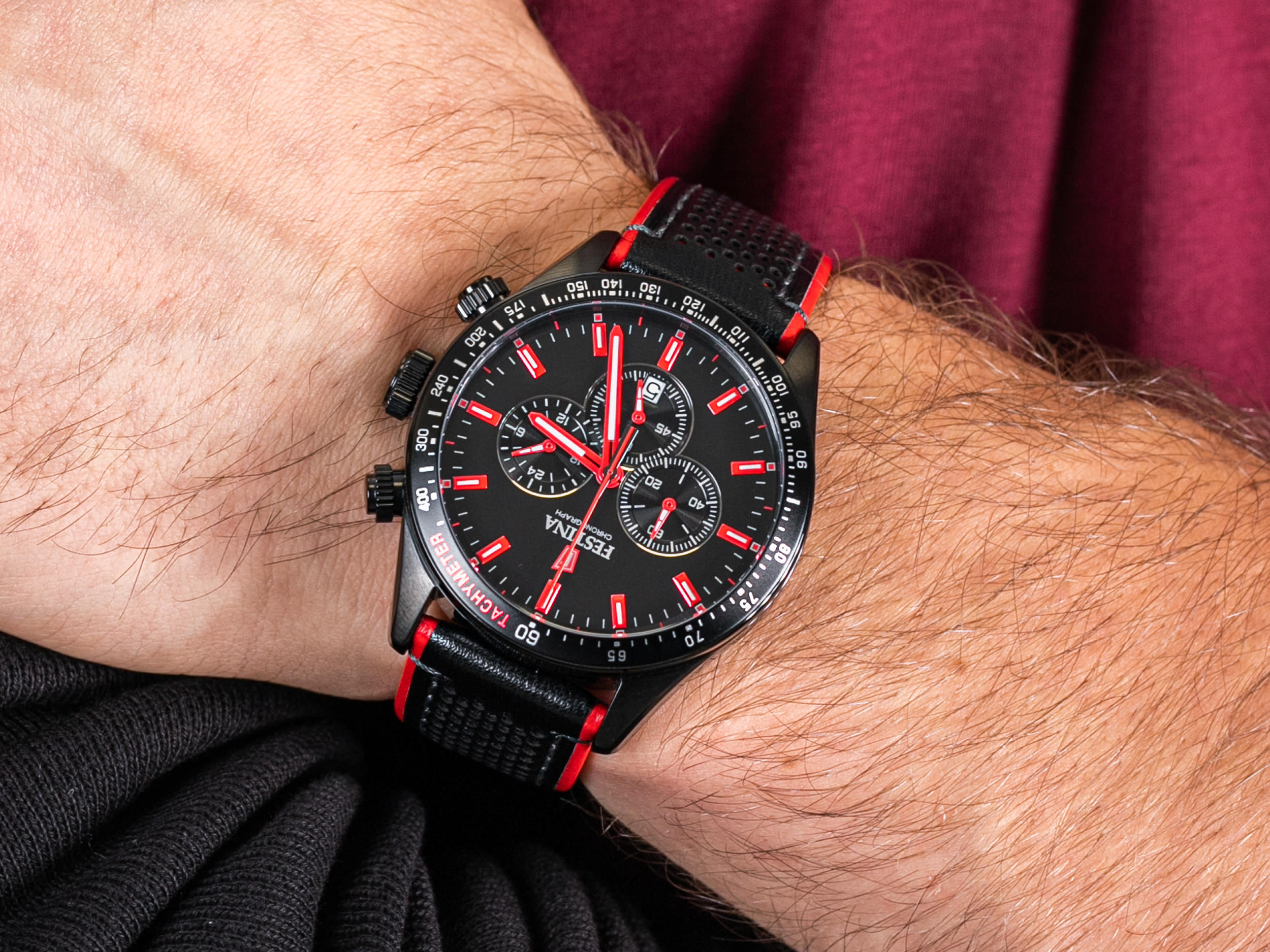 Festina F20359-4 The Originals Chronograph zegarek sportowy Chronograf - miniatura 4