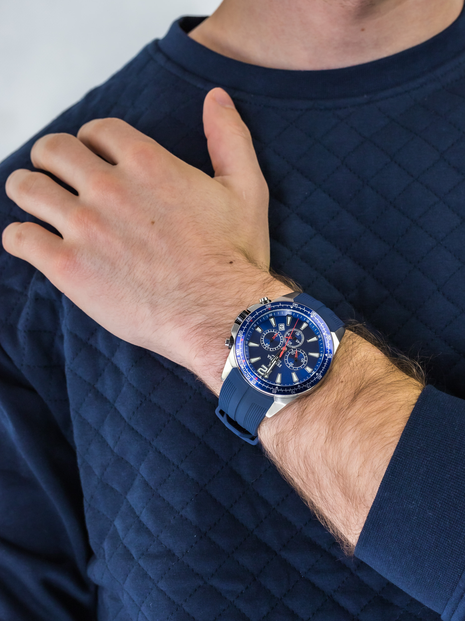 zegarek Festina F20376-1 The Originals Chronograph męski z tachometr Chronograf