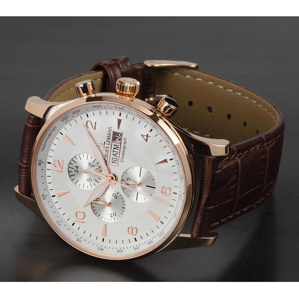 Jacques Lemans 1-1844F zegarek męski Classic - miniatura 2