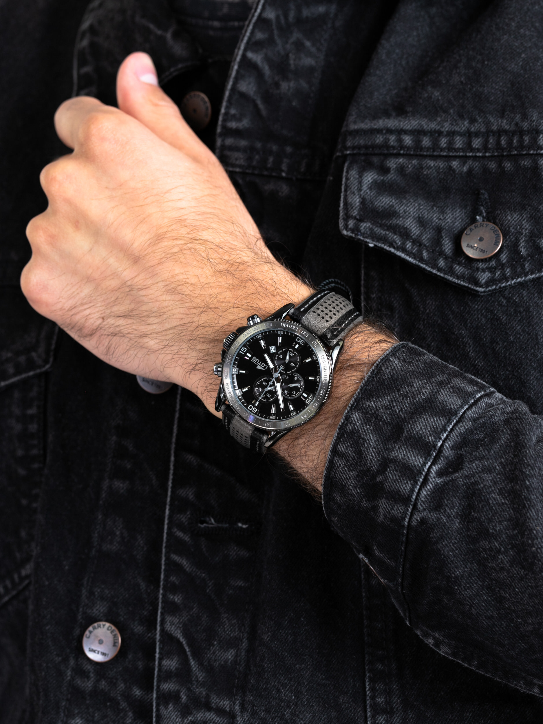 zegarek Lotus L18592-4 męski z tachometr Chrono - miniatura 3