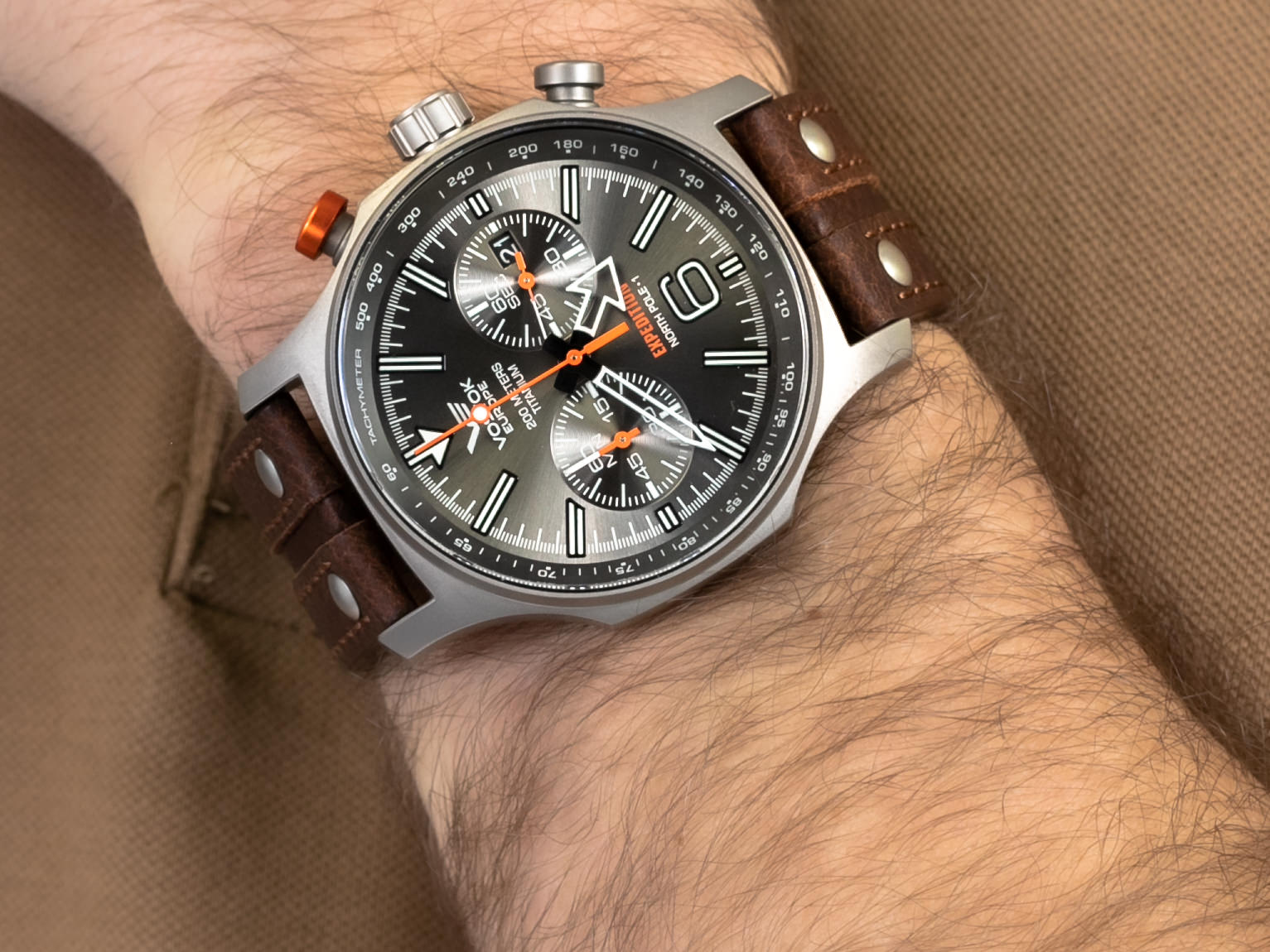 Vostok Europe 6S21-595H298 Expedition Titan zegarek klasyczny Expedition - miniatura 4