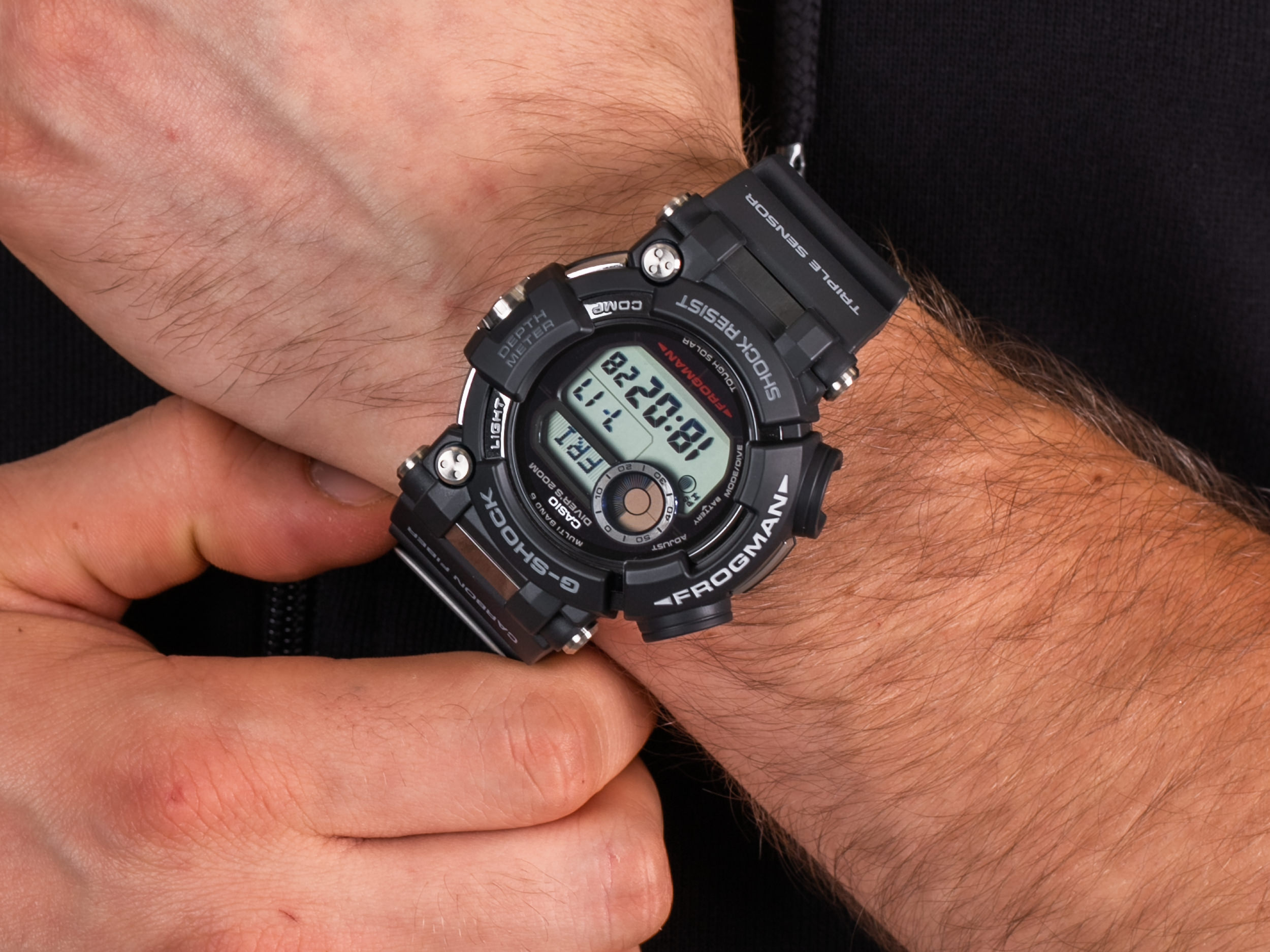 G-Shock GWF-D1000-1ER FROGMAN zegarek sportowy G-SHOCK Master of G - miniatura 4