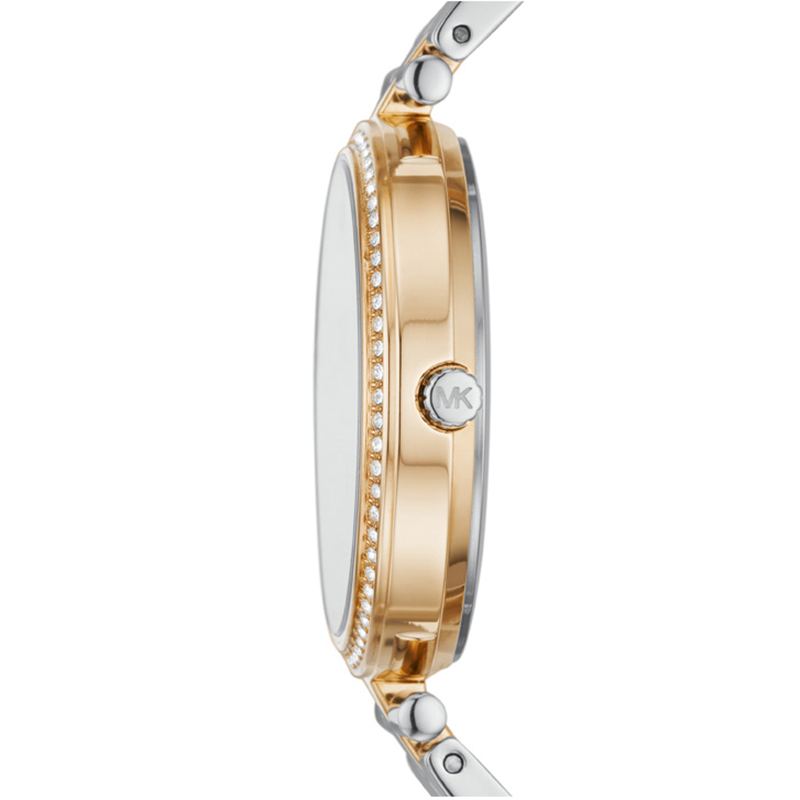 Michael Kors MK1021 zegarek złoty klasyczny Maci bransoleta