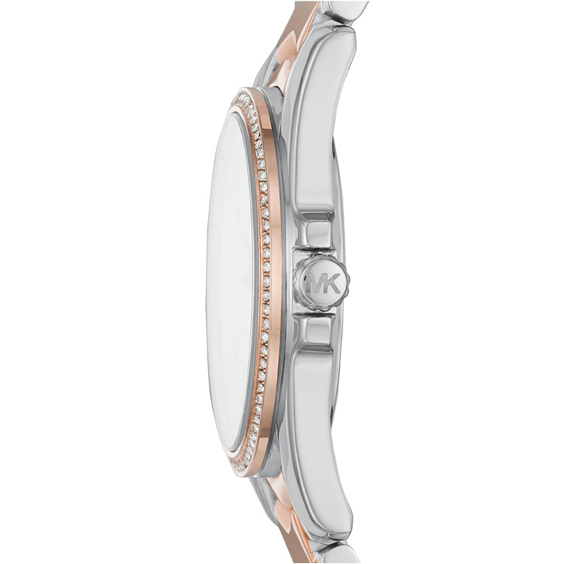 Michael Kors MK1023 zegarek srebrny klasyczny Whitney bransoleta - miniatura 5