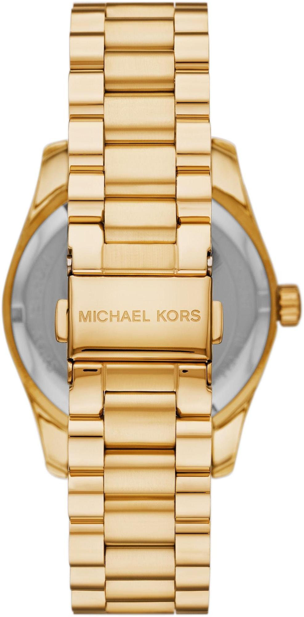 zegarek Michael Kors MK1079SET kwarcowy damski Damskie LEXINGTON Gold Stainless Steel GIFT SET 38mm - miniatura 3