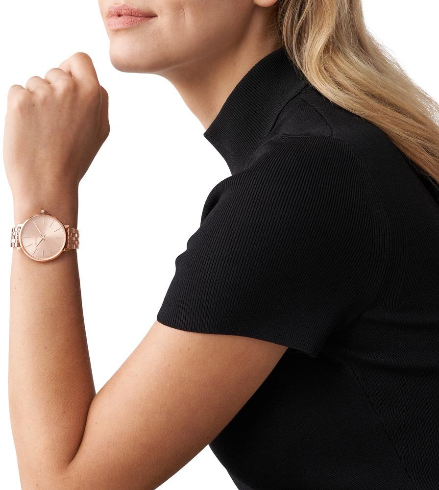 zegarek Michael Kors MK3897 różowe złoto Damskie - miniatura 7