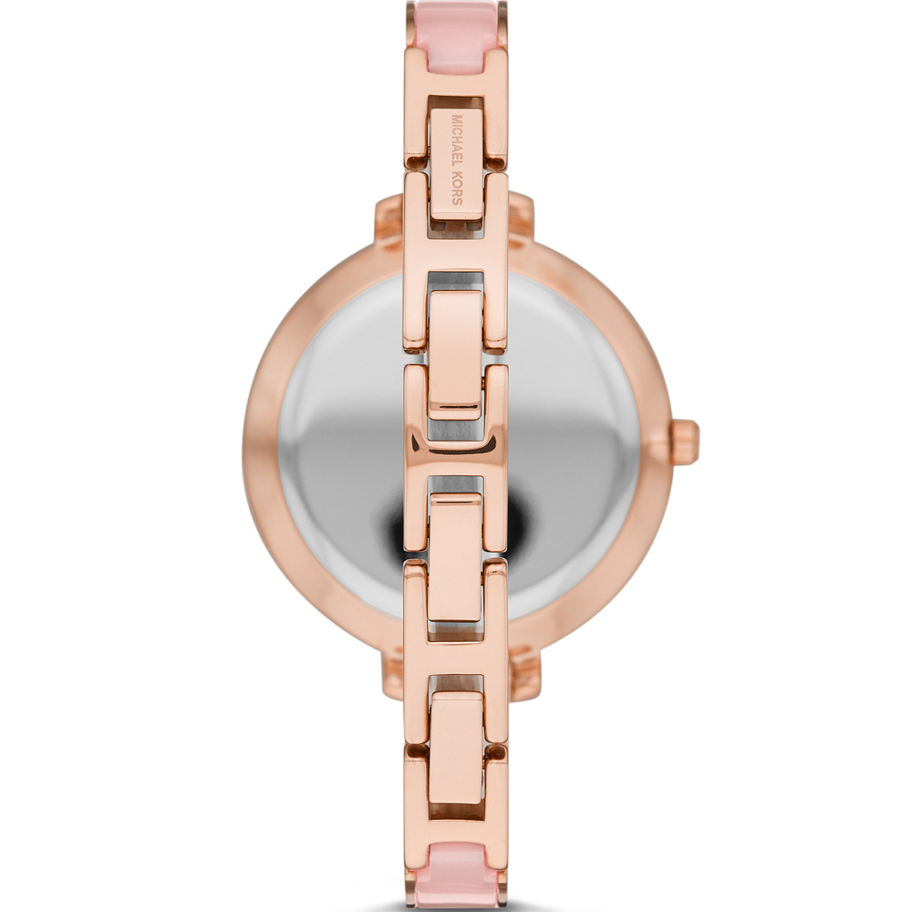 Michael Kors MK4343 zegarek różowe złoto fashion/modowy Jaryn bransoleta - miniatura 5