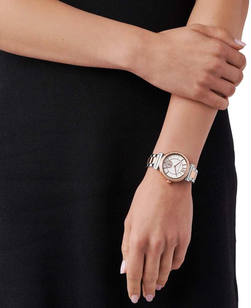 zegarek Michael Kors MK4616 różowe złoto Damskie - miniatura 7