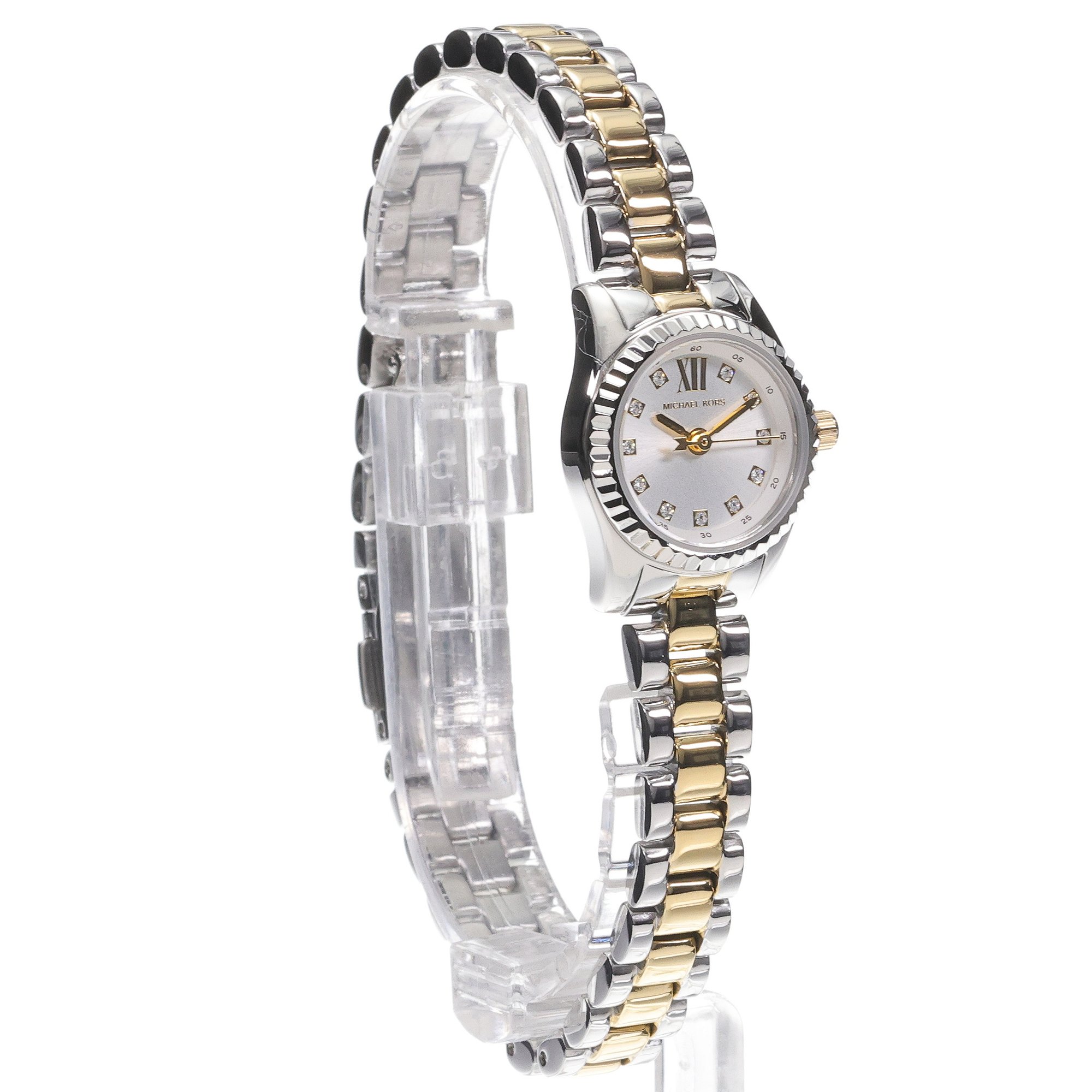 zegarek Michael Kors MK4903 kwarcowy damski Lexington Lexington Bicolor Stainless Steel 19mm - miniatura 3
