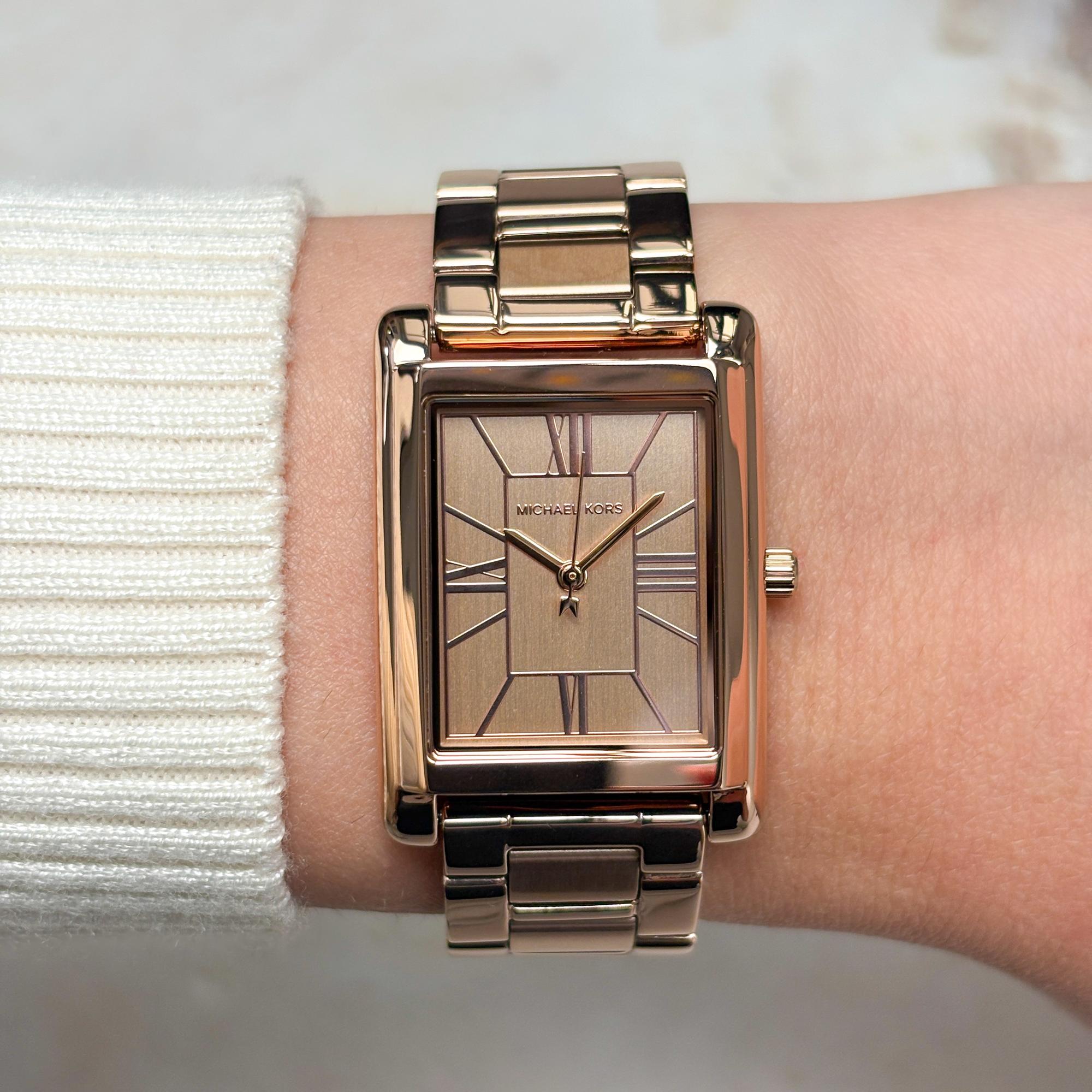 zegarek Michael Kors MK4905 różowe złoto Damskie