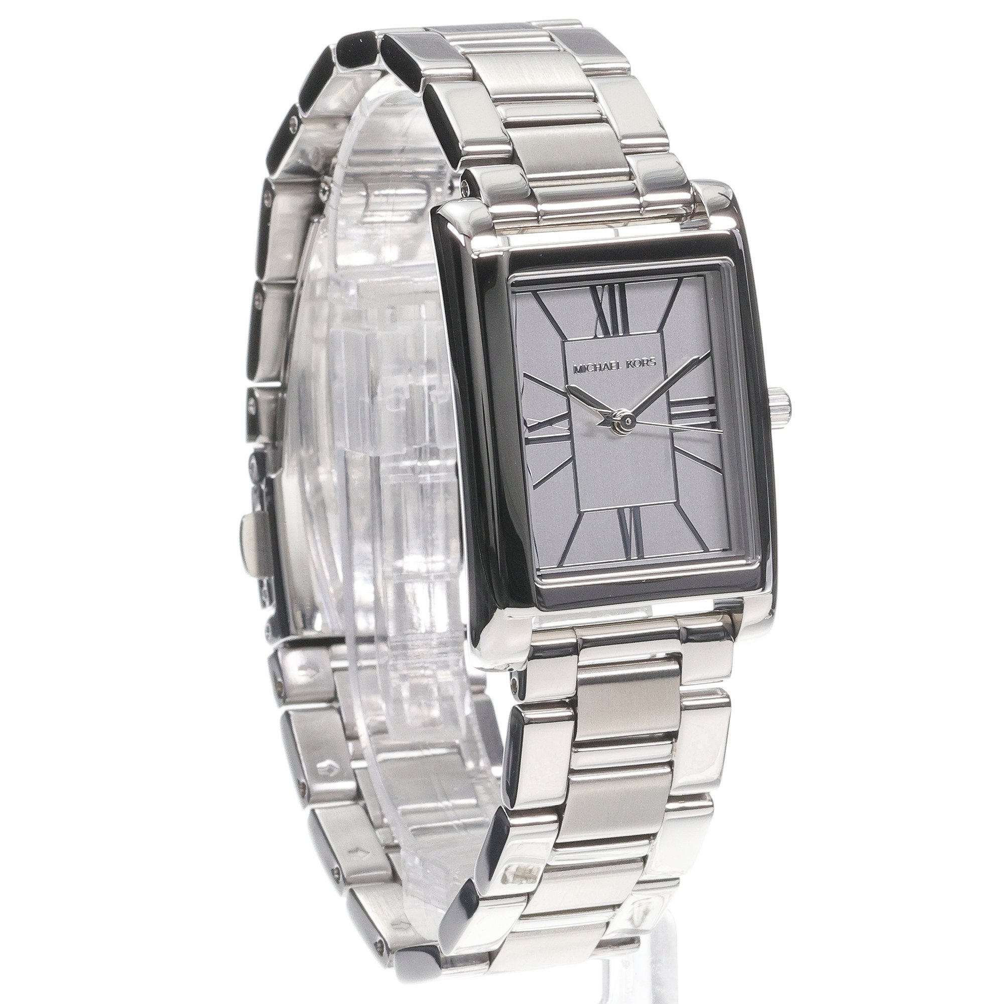 zegarek Michael Kors MK4906 kwarcowy damski Damskie Essex Stainless Steel 26mm - miniatura 3