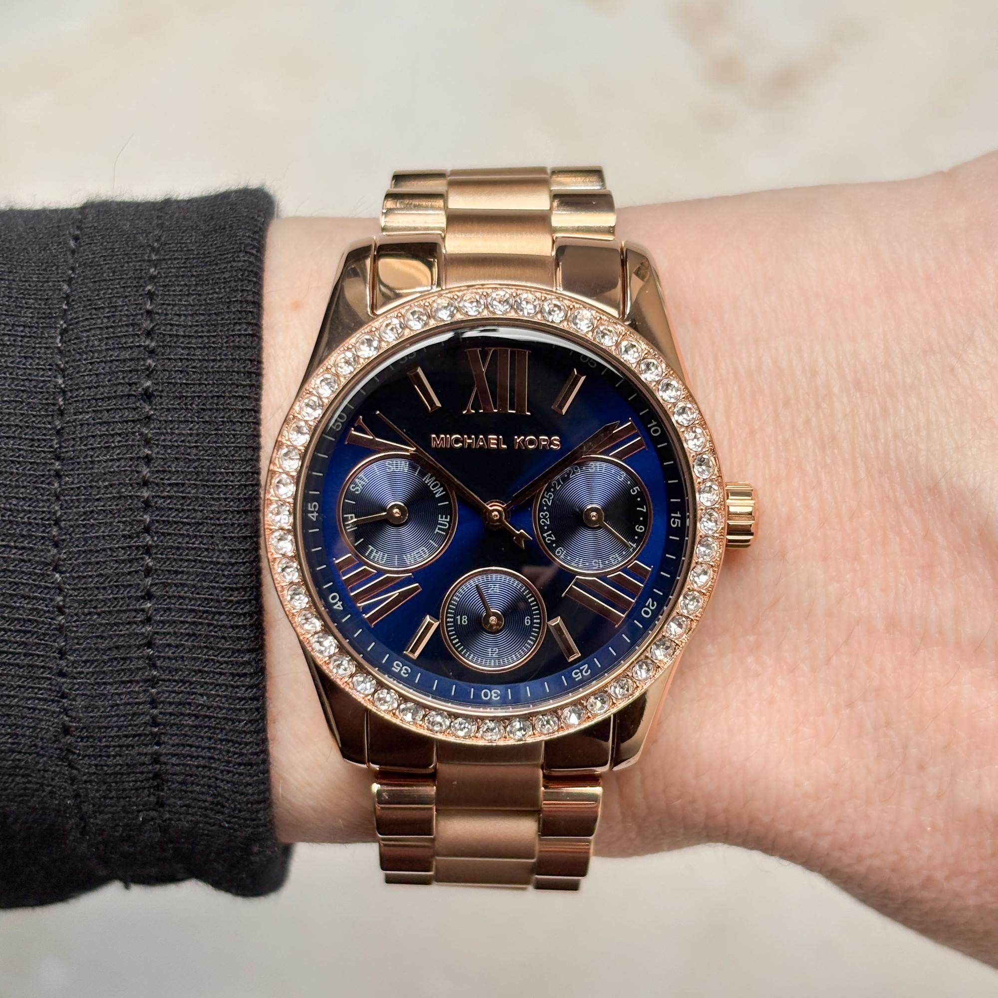 zegarek Michael Kors MK4926 srebrny Damskie - miniatura 10