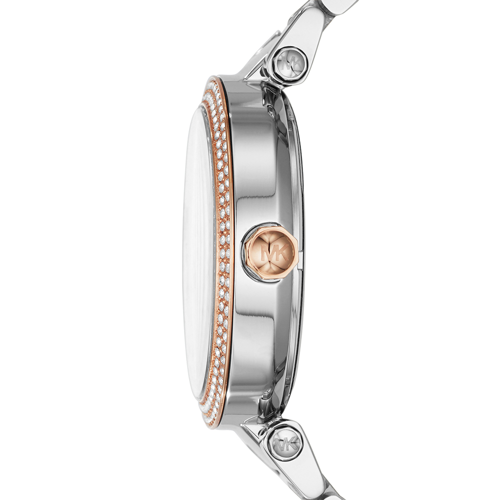 Michael Kors MK6314 zegarek srebrny klasyczny Parker bransoleta - miniatura 5
