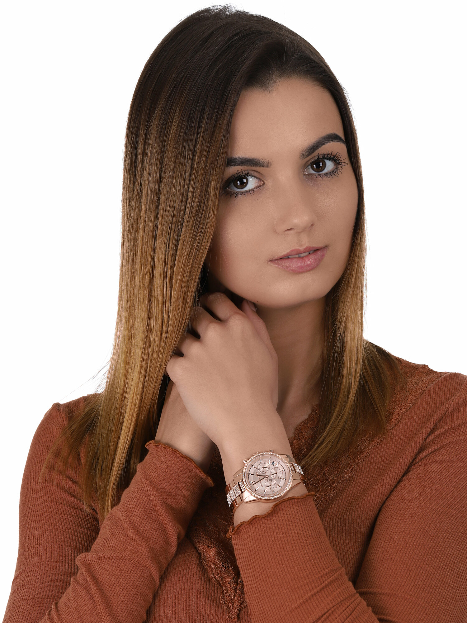 zegarek Michael Kors MK6485 RITZ damski z chronograf Ritz