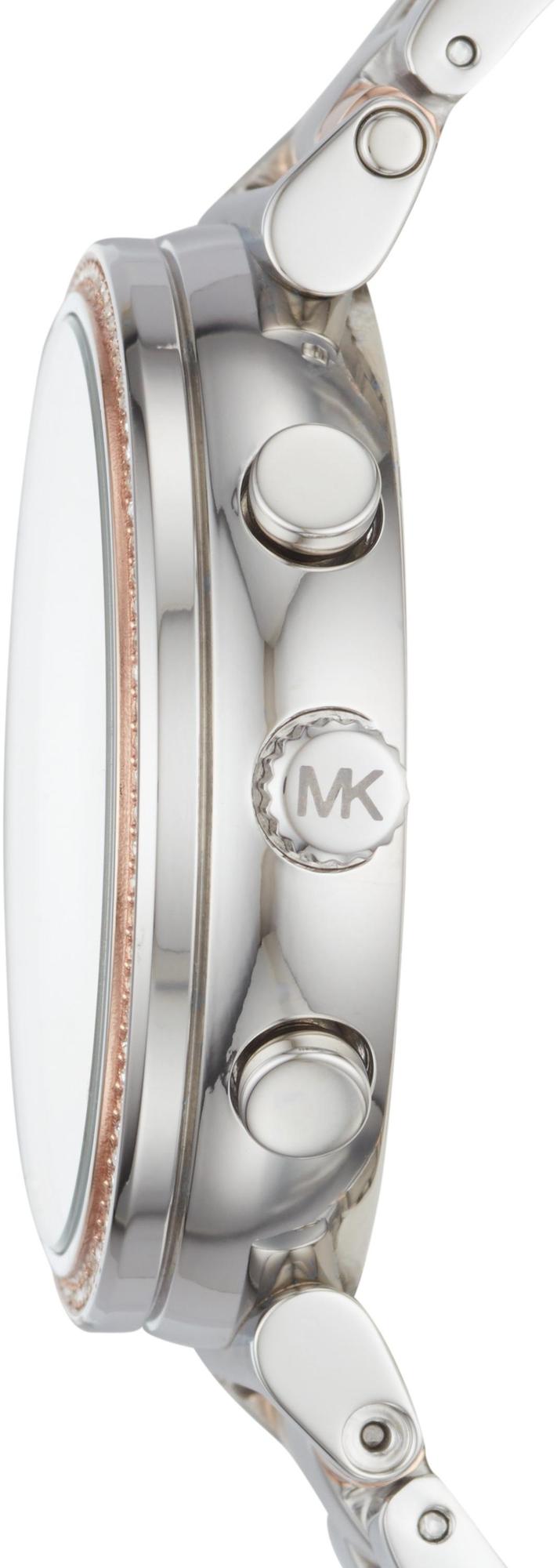 zegarek Michael Kors MK6558 srebrny Mini Bradshaw - miniatura 6