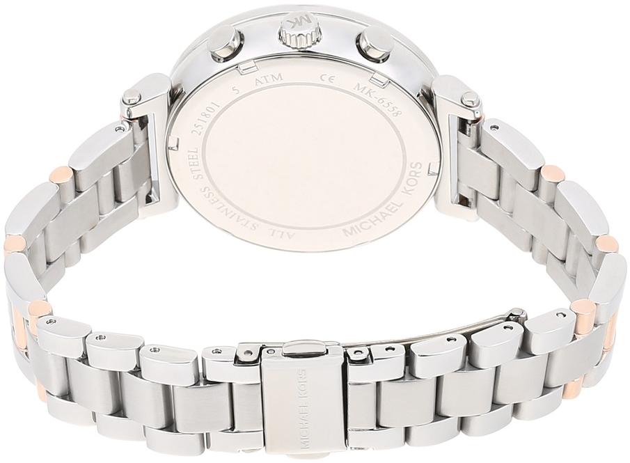 zegarek Michael Kors MK6558 srebrny Mini Bradshaw - miniatura 8