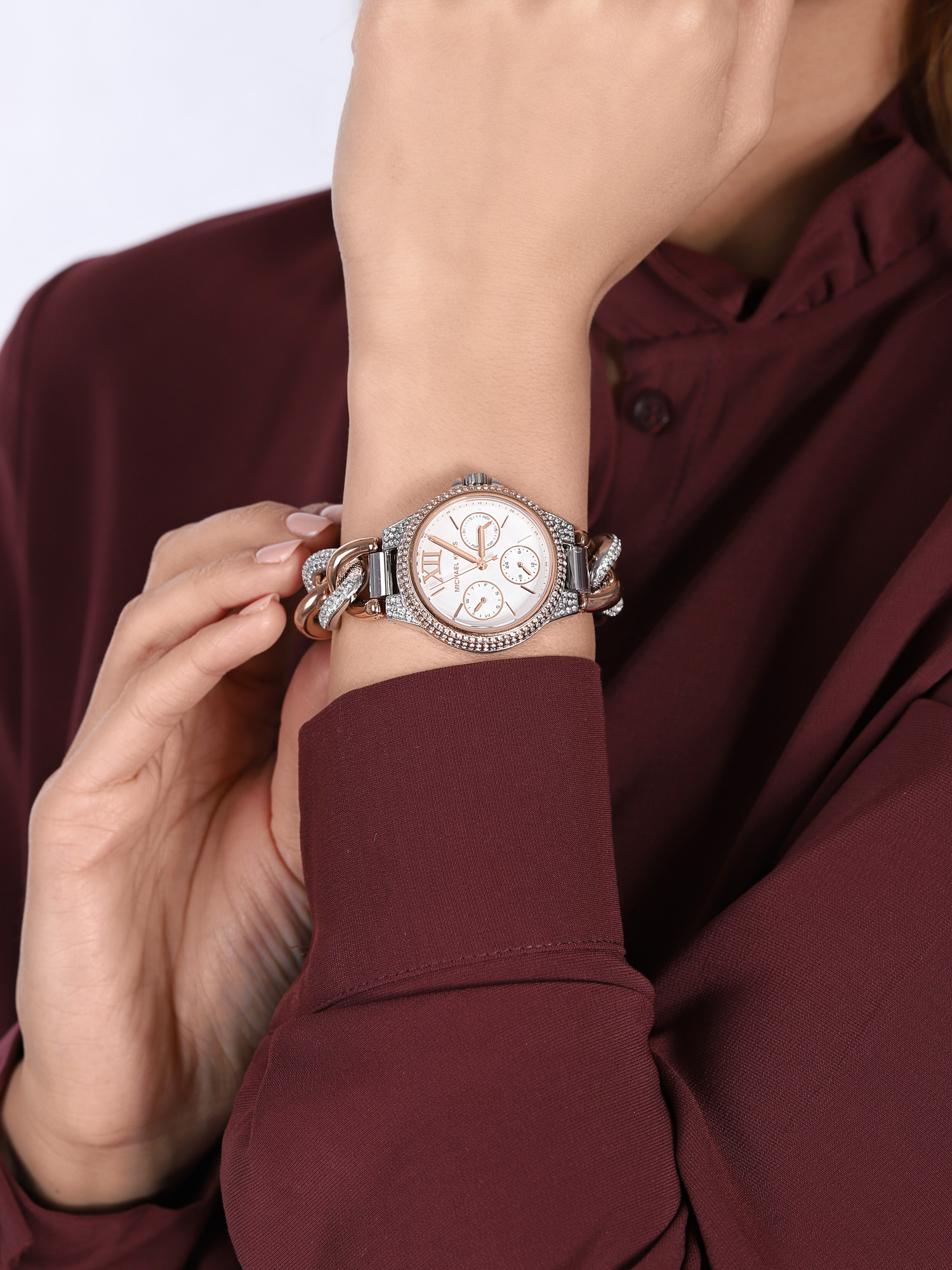 zegarek Michael Kors MK6843 kwarcowy damski Camille CAMILLE MINI - miniatura 3