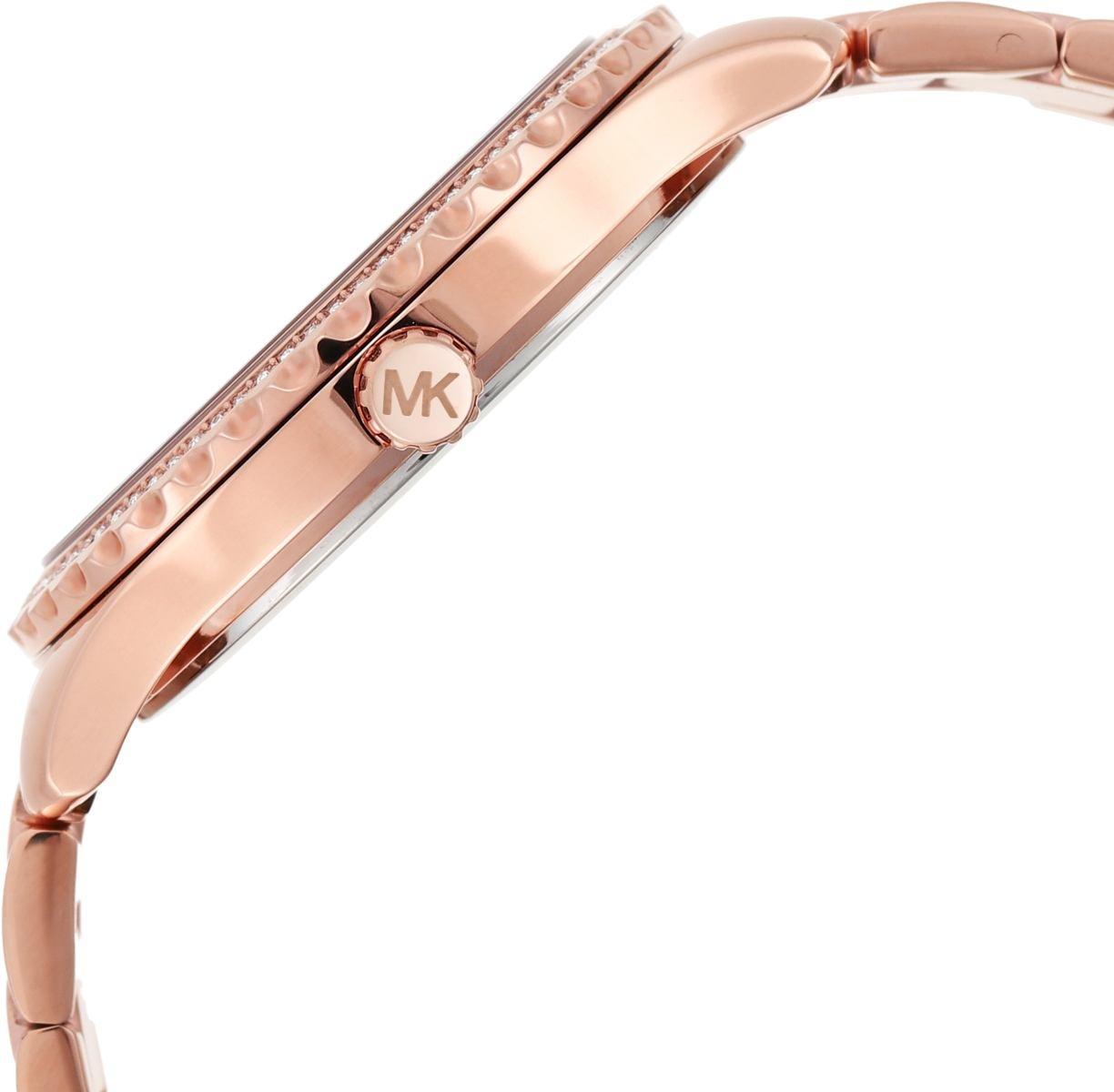 zegarek Michael Kors MK6848 różowe złoto Layton - miniatura 7