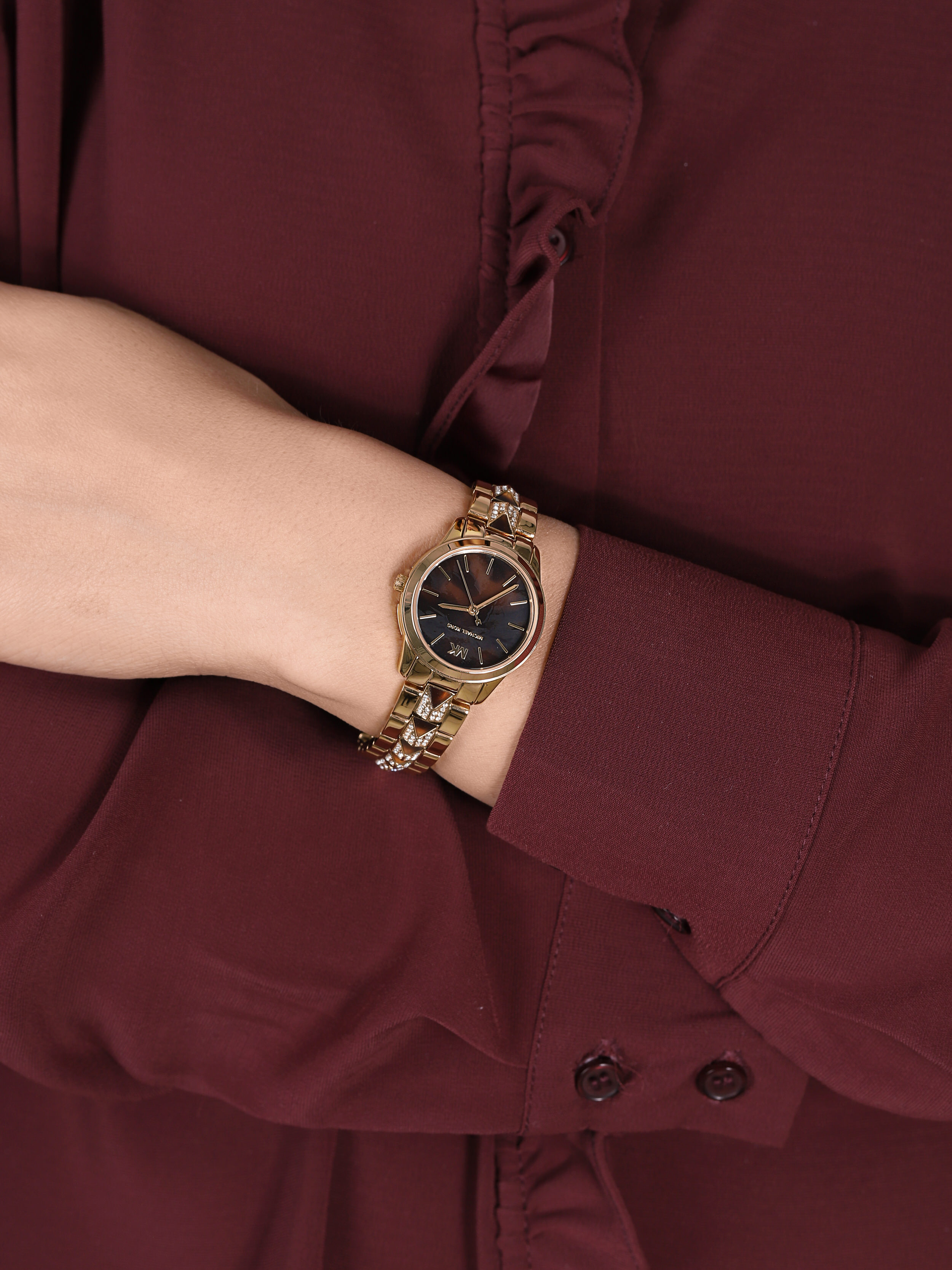 zegarek Michael Kors MK6855 kwarcowy damski Runway - miniatura 3