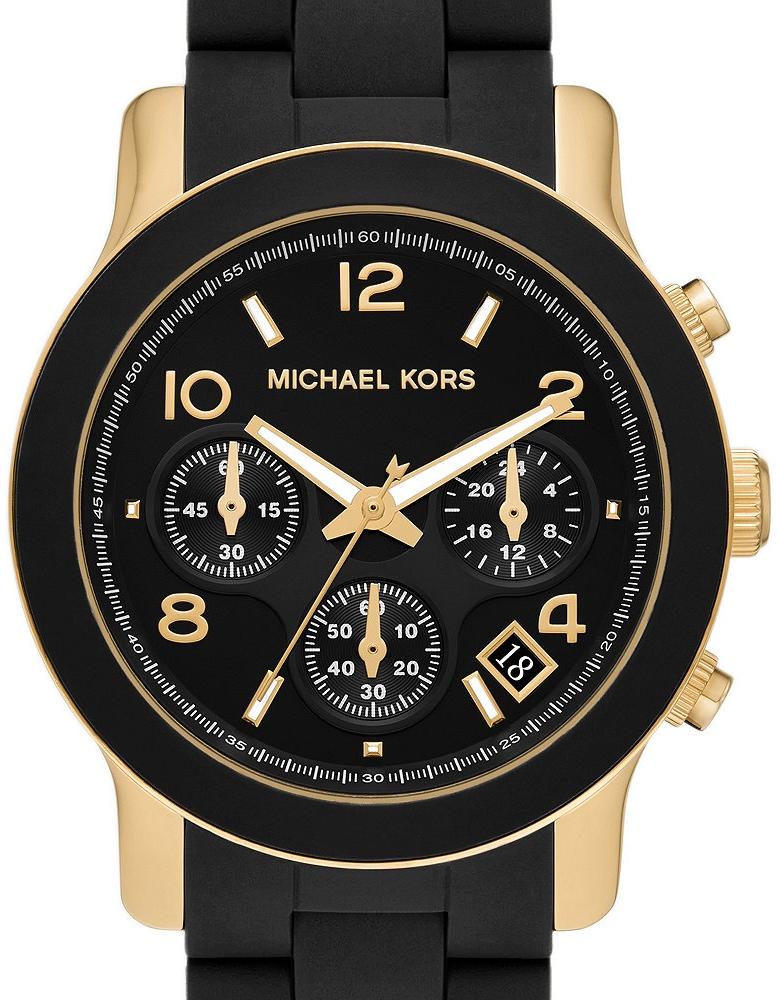 zegarek Michael Kors MK7385 RUNWAY damski z chronograf Damskie - miniatura 2