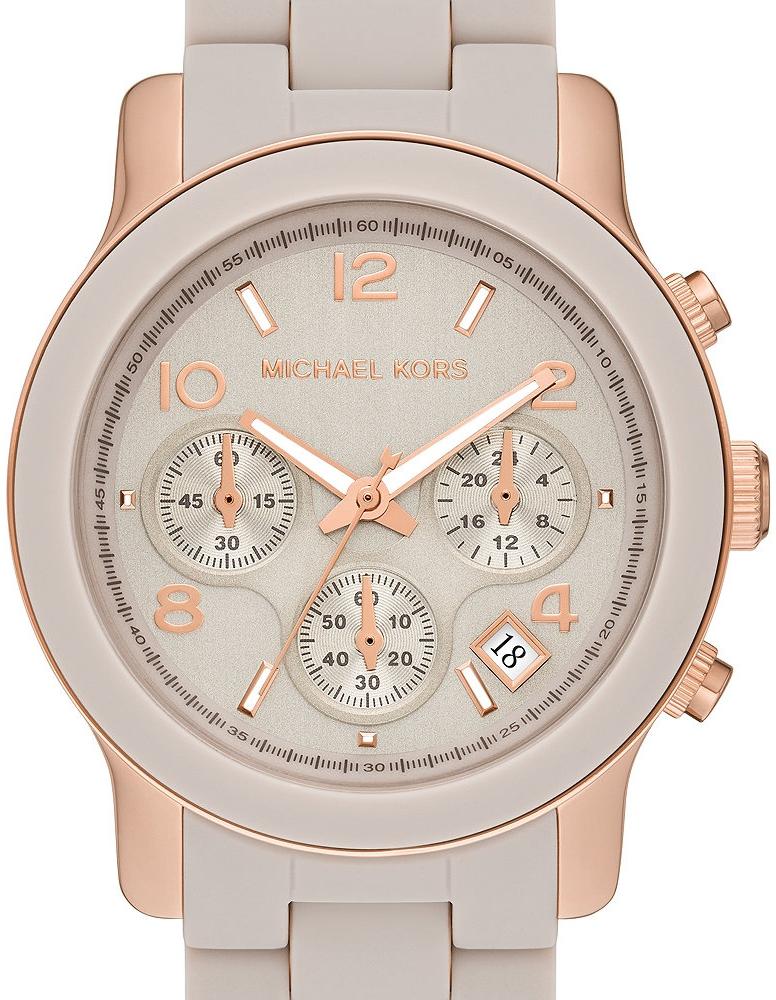 zegarek Michael Kors MK7386 RUNWAY damski z chronograf Damskie - miniatura 2