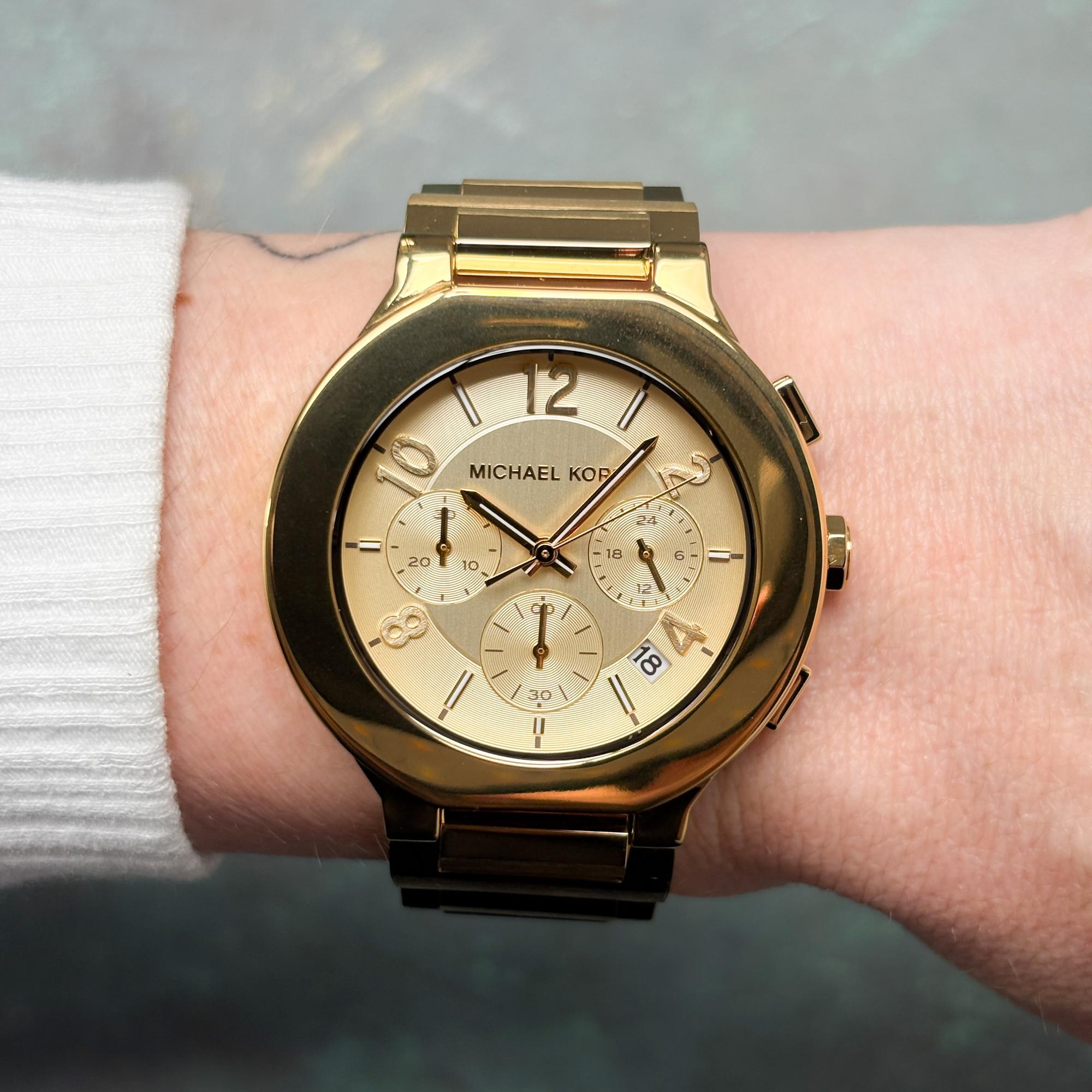 zegarek Michael Kors MK7520 złoty Damskie - miniatura 10
