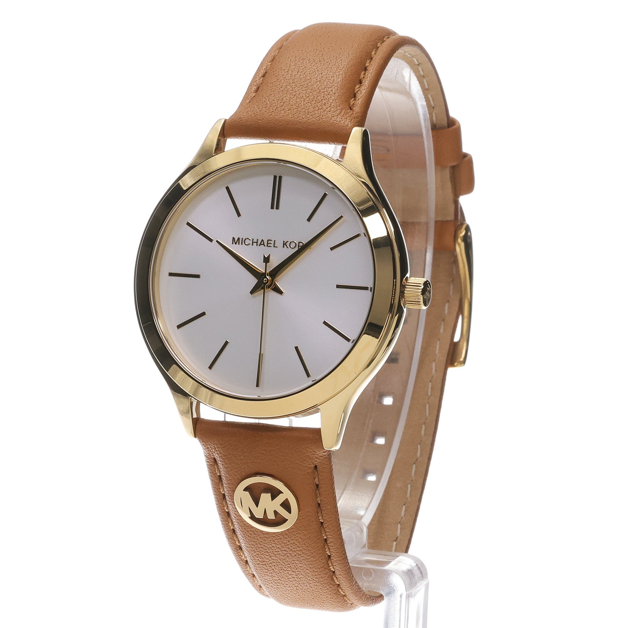zegarek Michael Kors MK7543 złoty Slim Runway - miniatura 2