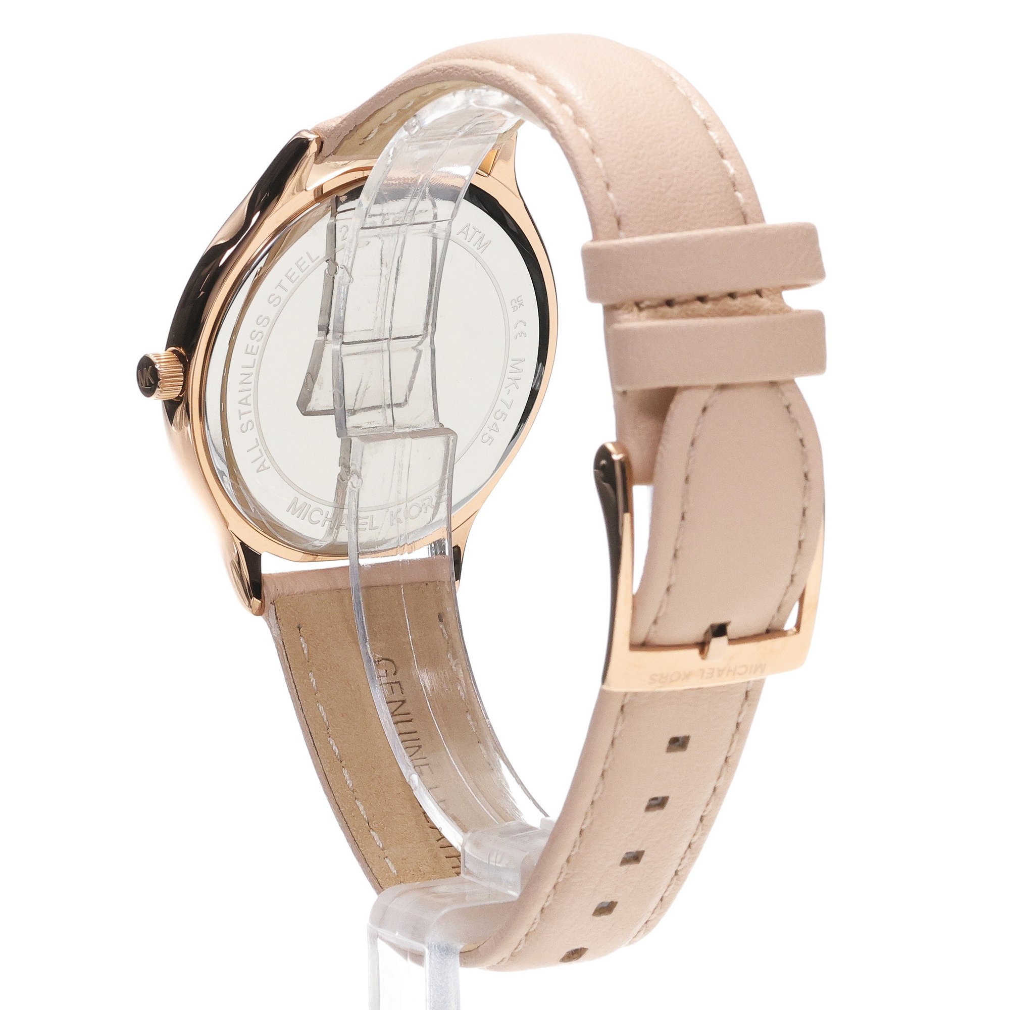 zegarek Michael Kors MK7545 różowe złoto Slim Runway