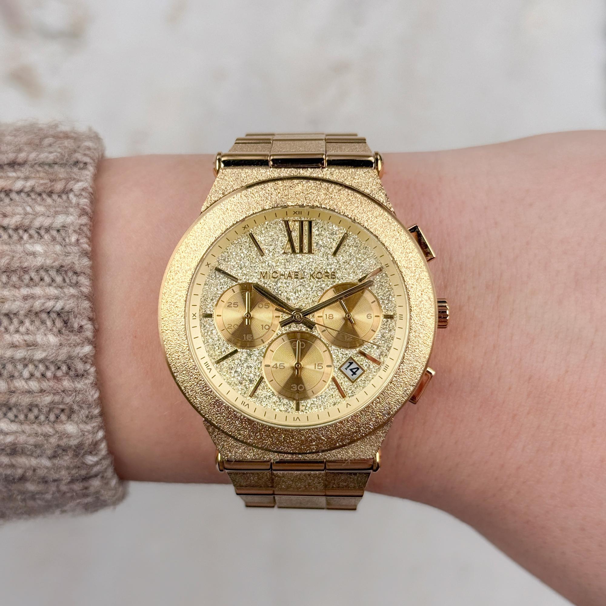 zegarek Michael Kors MK7556 złoty Damskie - miniatura 10