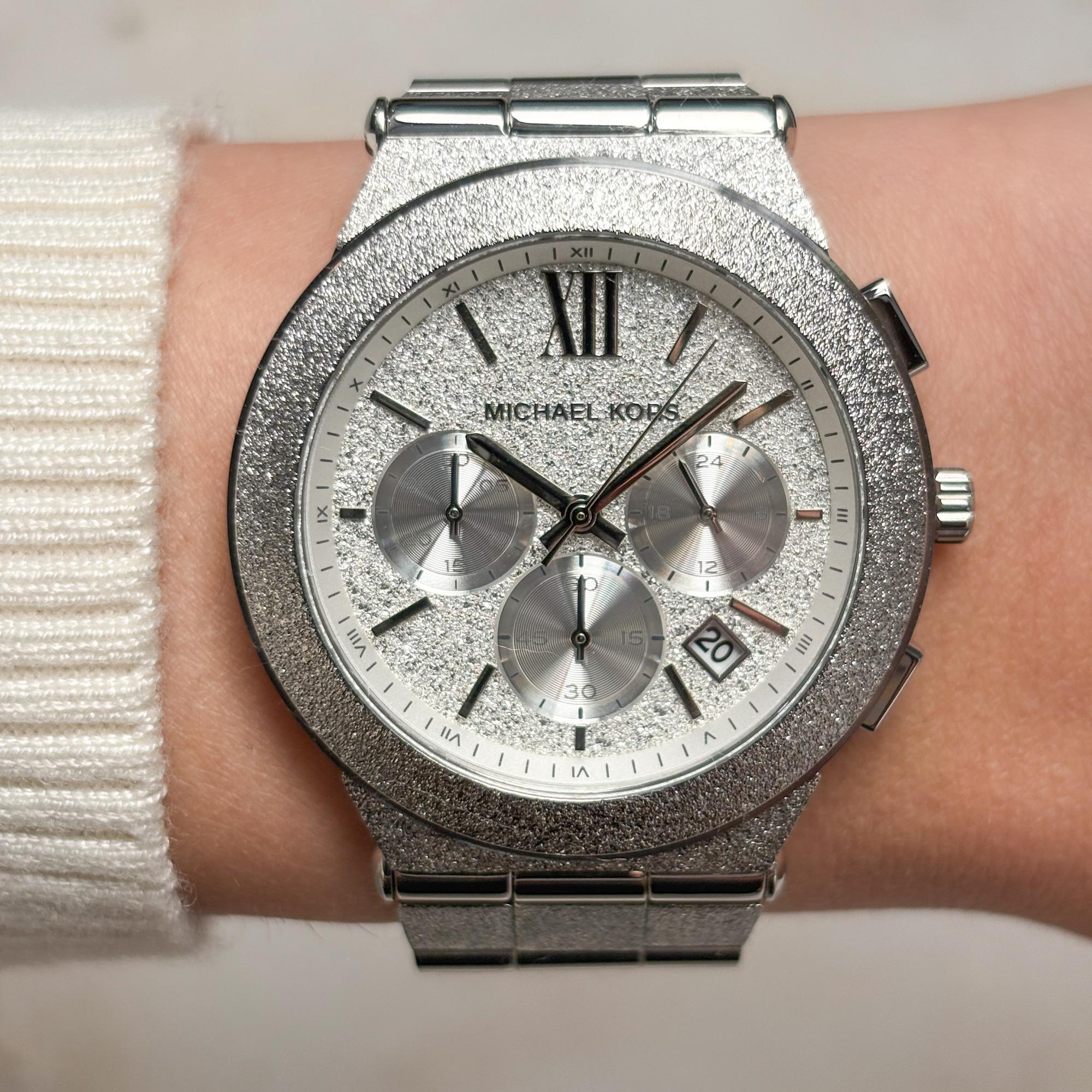 zegarek Michael Kors MK7558 srebrny Damskie - miniatura 10