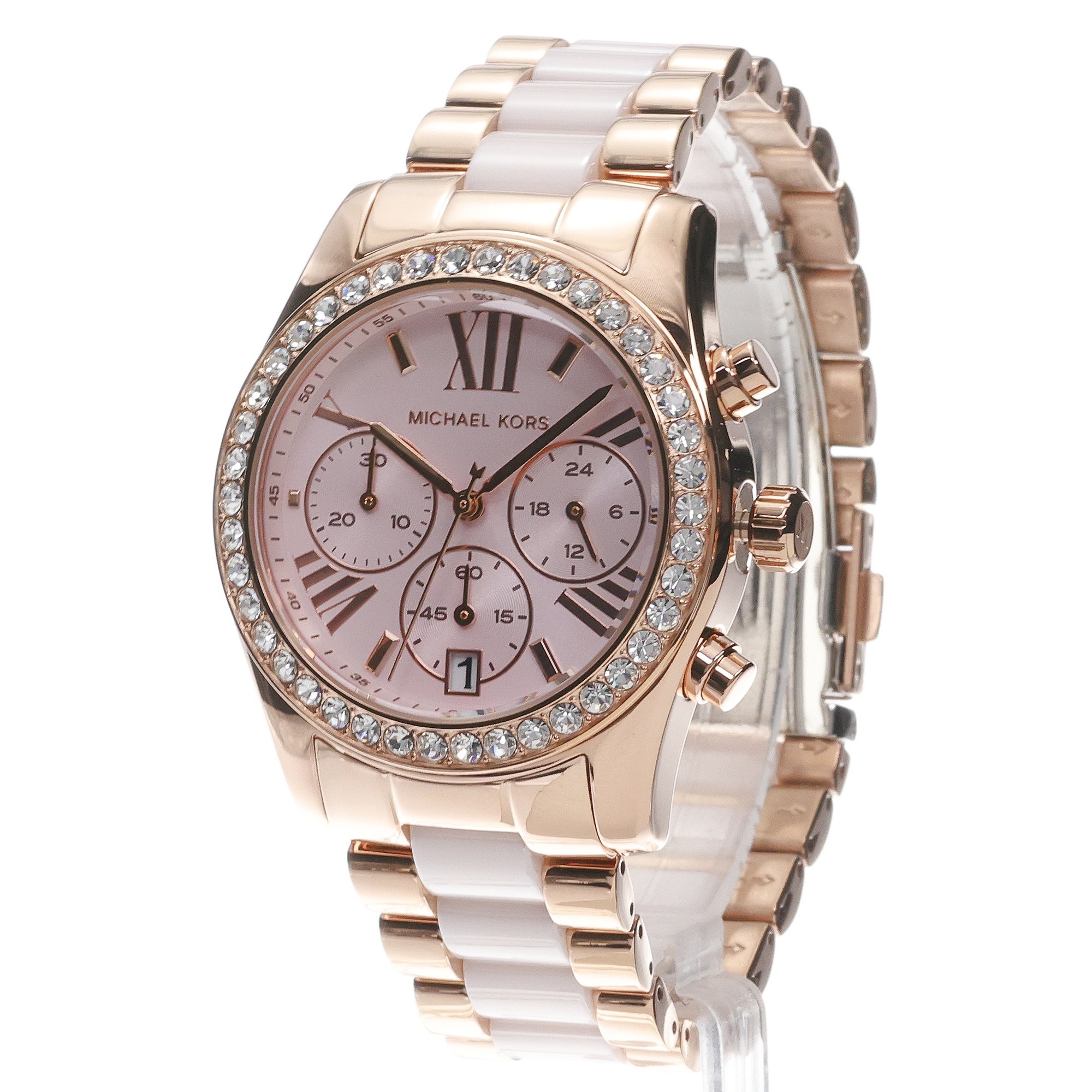 zegarek Michael Kors MK7637 różowe złoto Damskie