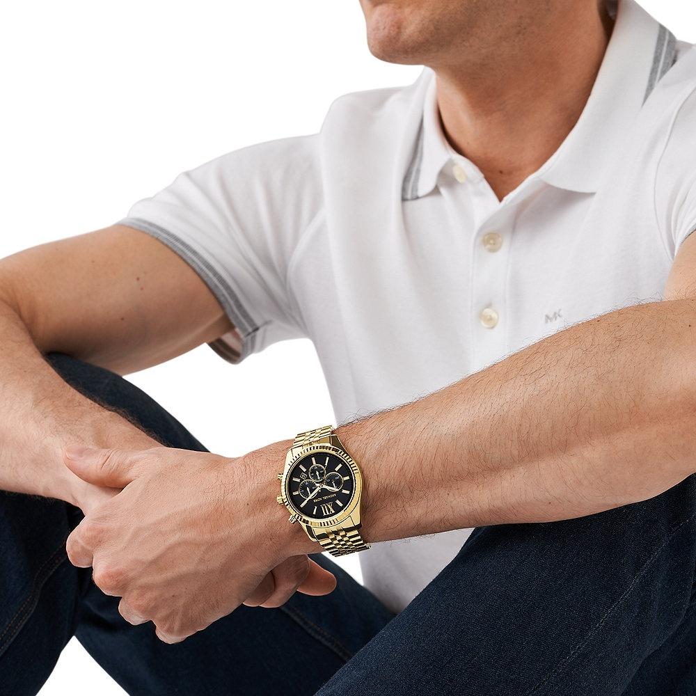 zegarek Michael Kors MK8286 złoty Lexington