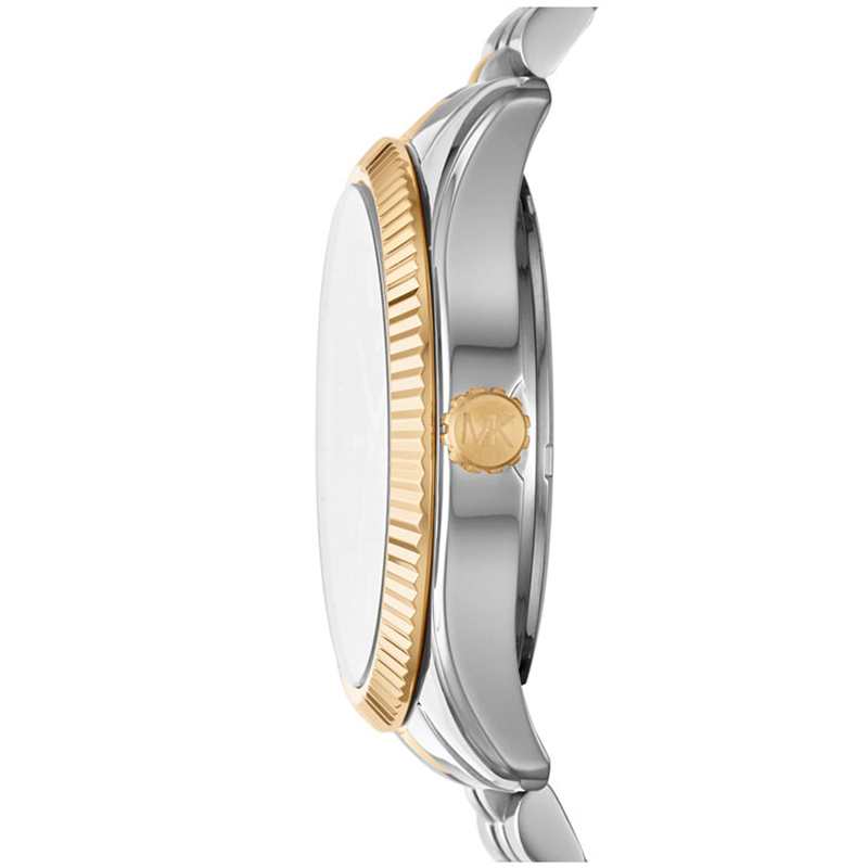 Michael Kors MK8752 zegarek srebrny klasyczny Lexington bransoleta - miniatura 5