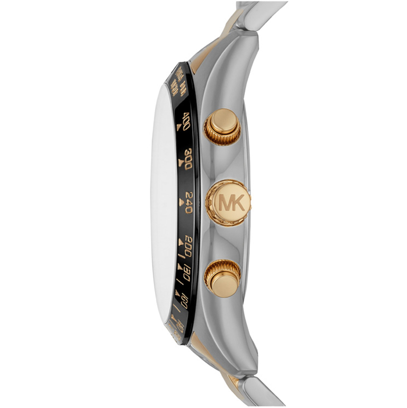 Michael Kors MK8784 zegarek srebrny sportowy Layton bransoleta
