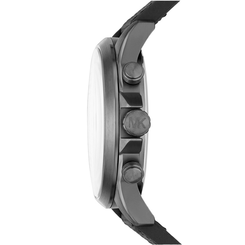 Michael Kors MK8787 zegarek srebrny klasyczny Gage pasek - miniatura 5