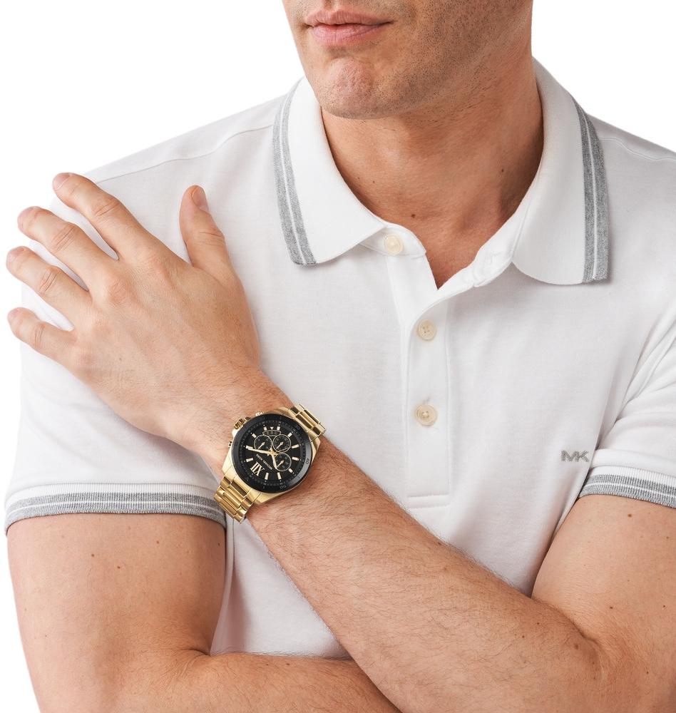 zegarek Michael Kors MK8848 złoty Brecken - miniatura 7