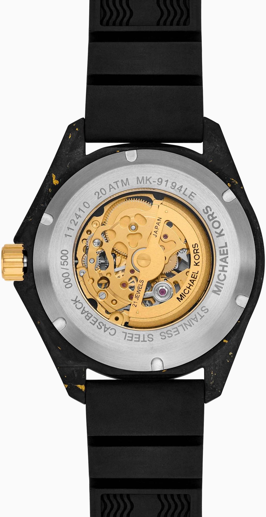 zegarek Michael Kors MK9194LE automatyczny męski Melissa Oversized Maritime Two-Tone Watch Limited Edition - miniatura 4
