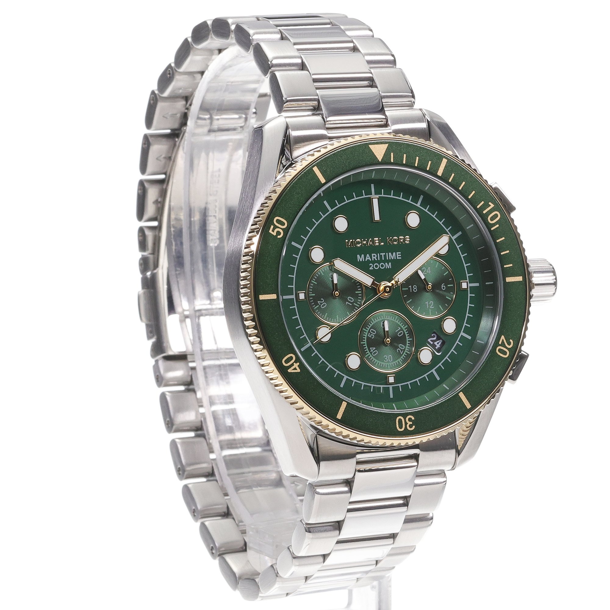 zegarek Michael Kors MK9215 kwarcowy męski Michael Kors Maritime Stainless Steel 45mm - miniatura 3