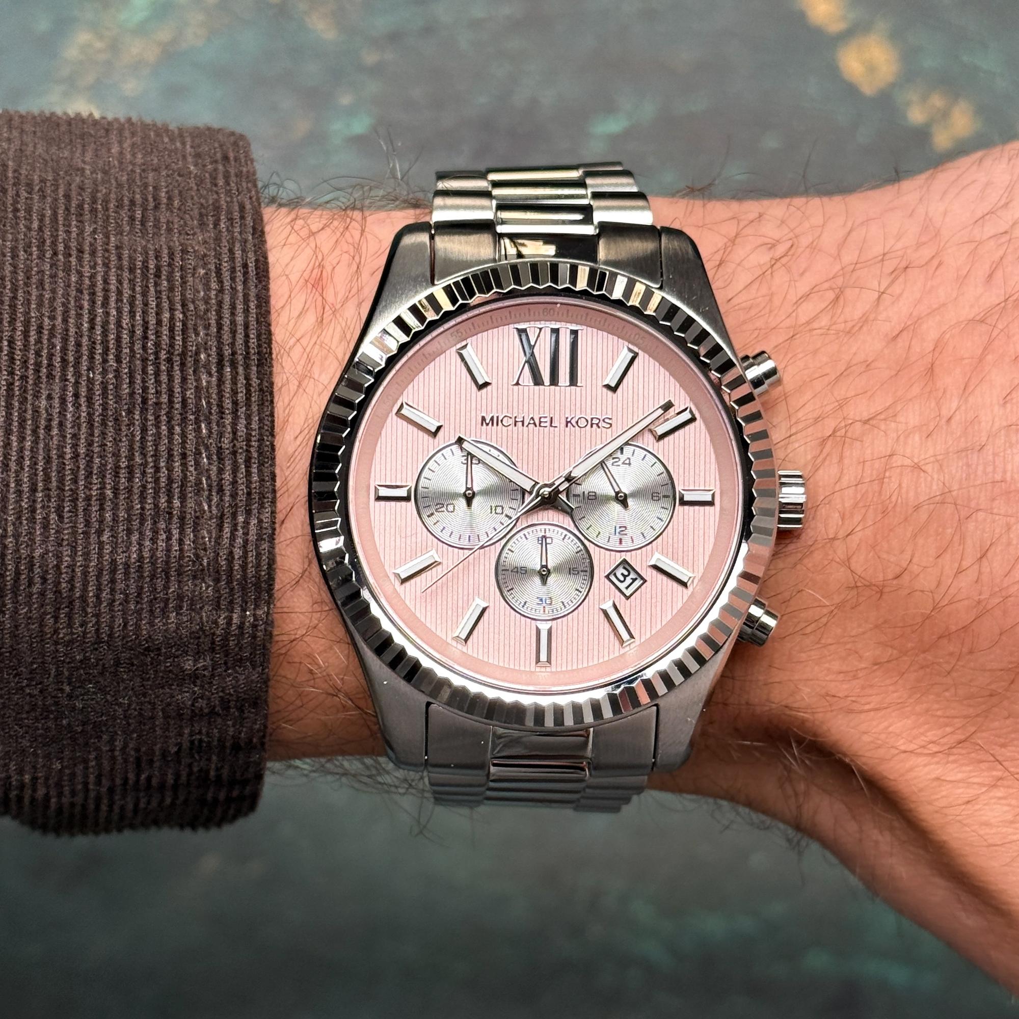zegarek Michael Kors MK9247 srebrny Męskie
