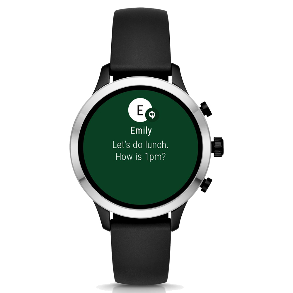 Michael Kors MKT5049 zegarek srebrny fashion/modowy Access Smartwatch pasek - miniatura 5