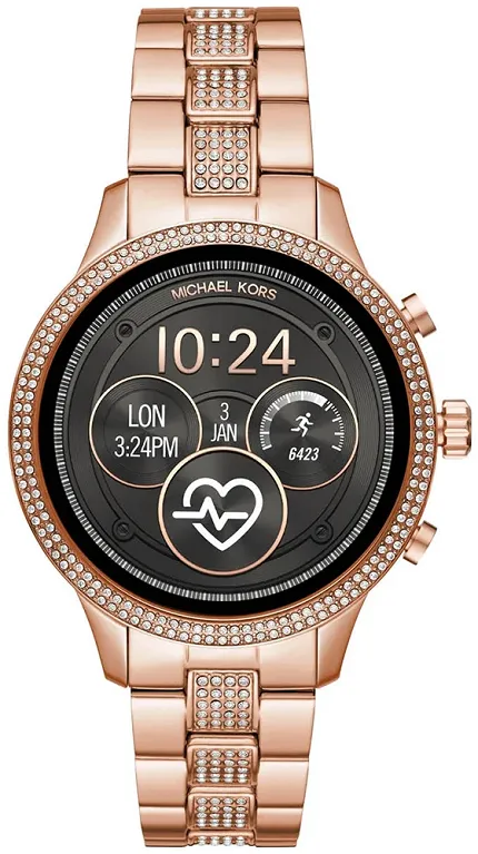 Michael Kors MKT5052 Access Smartwatch Runway Pave Rose Gold Tone Smartwatch - zdjęcie 1