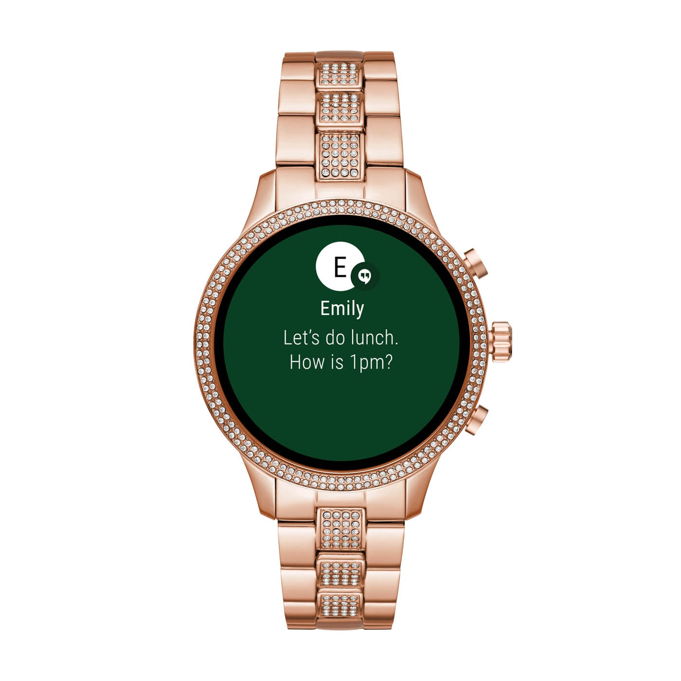 Michael Kors MKT5052 zegarek różowe złoto fashion/modowy Access Smartwatch bransoleta - miniatura 5