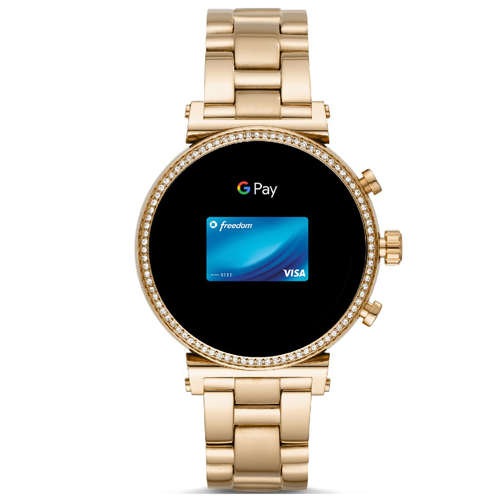 Michael Kors MKT5062 zegarek złoty fashion/modowy Access Smartwatch bransoleta - miniatura 5