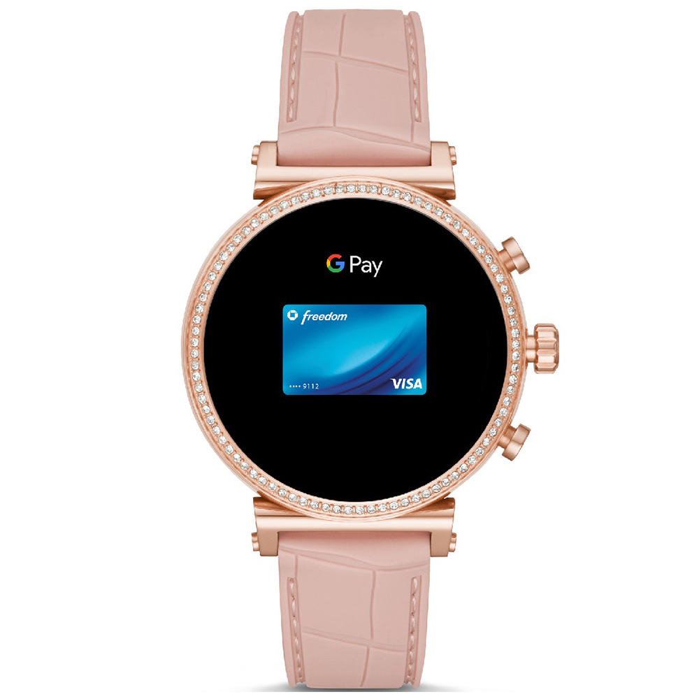 Michael Kors MKT5068 zegarek różowe złoto fashion/modowy Access Smartwatch pasek - miniatura 5