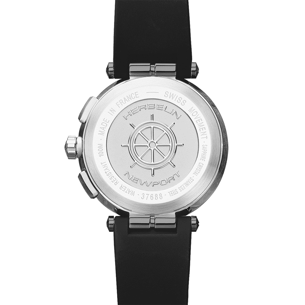 zegarek Michel Herbelin 37688/GA35CA męski z chronograf Newport - miniatura 3